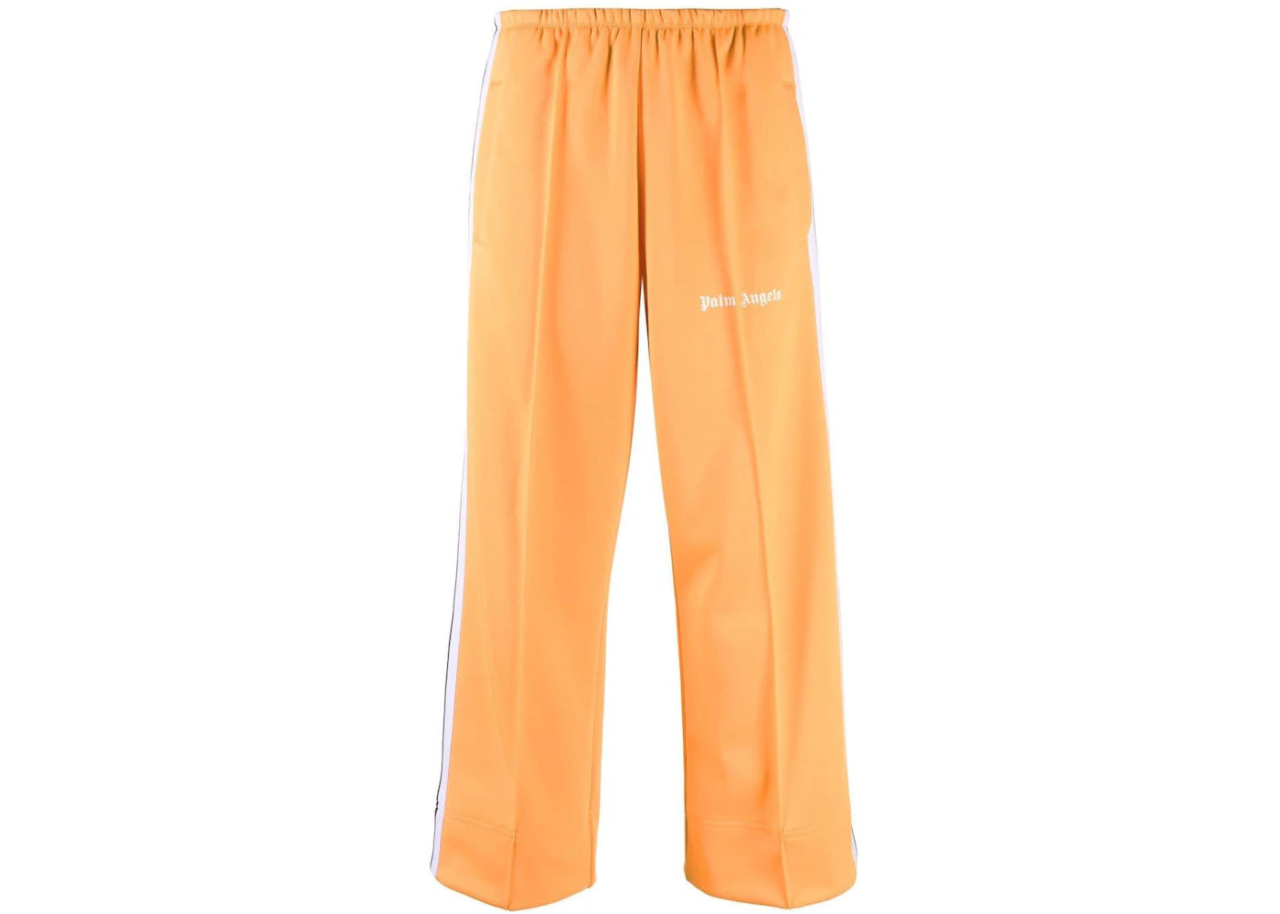Palm Angels Side Stripe Cropped Track Pants Orange