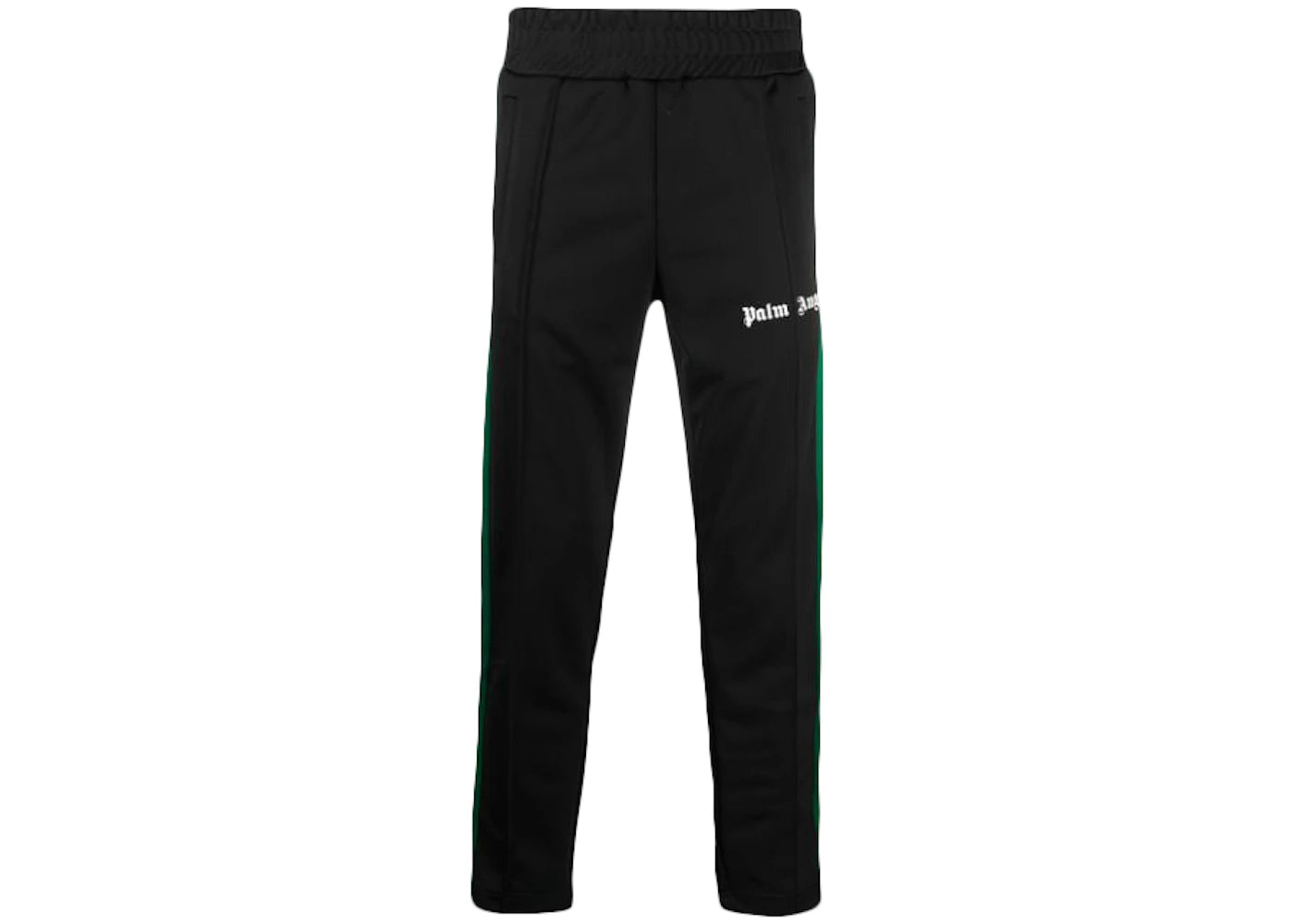 Palm Angels Side Stripe Track Slim Fit Pants Black/Red/Green