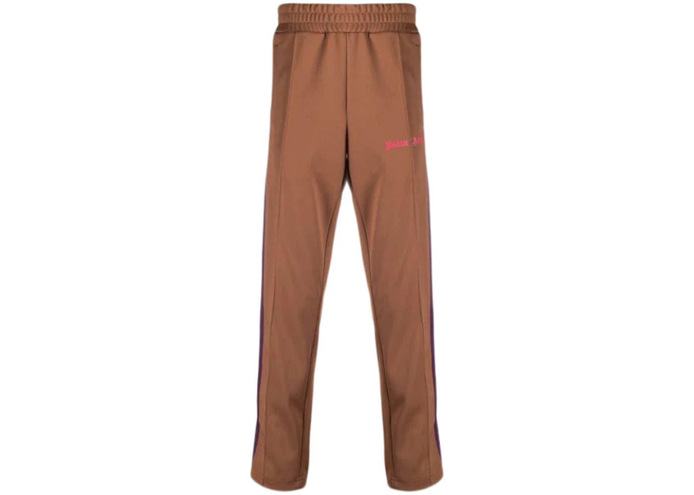 Palm Angels Side Stripe Track Pants Brown/Purple/Pink