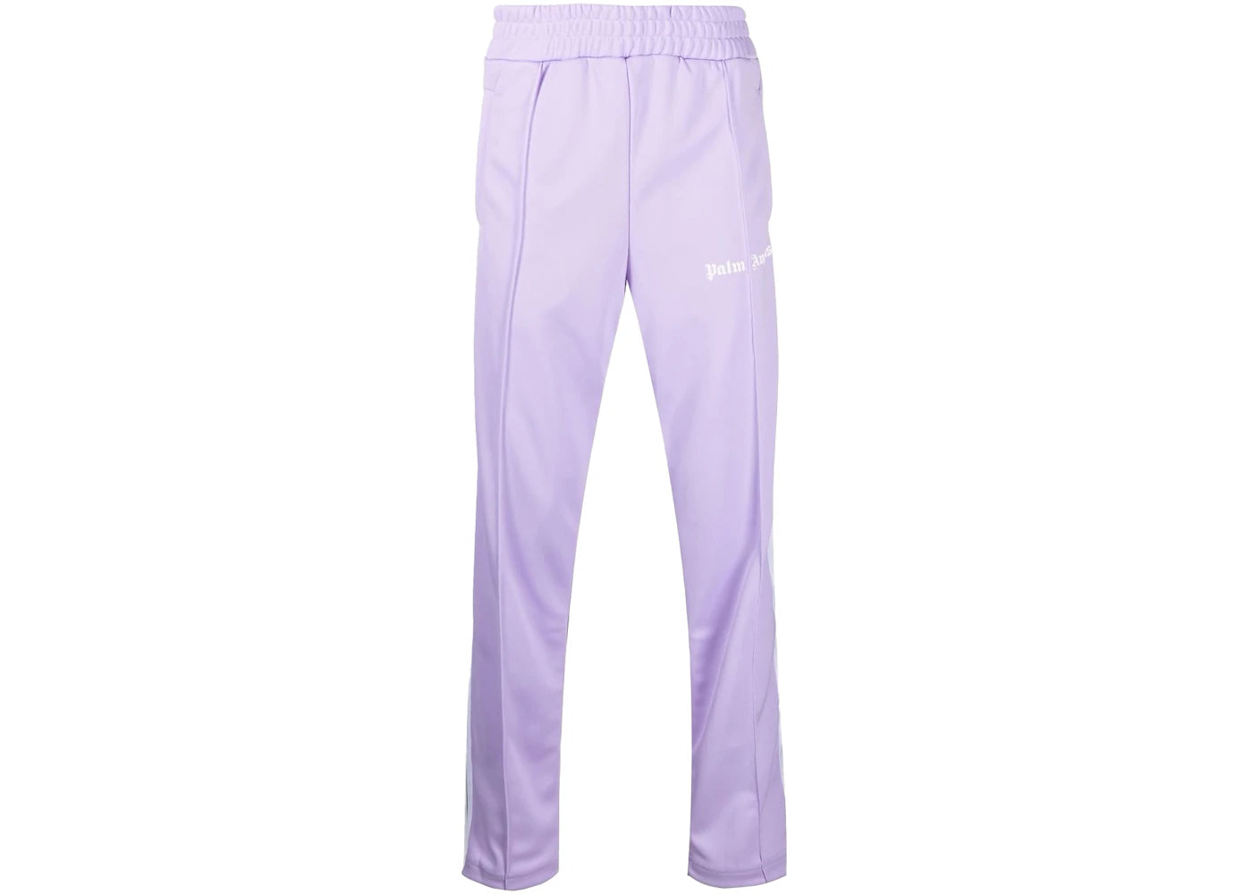 Palm Angels Side Stripe Track Pants Lilac White