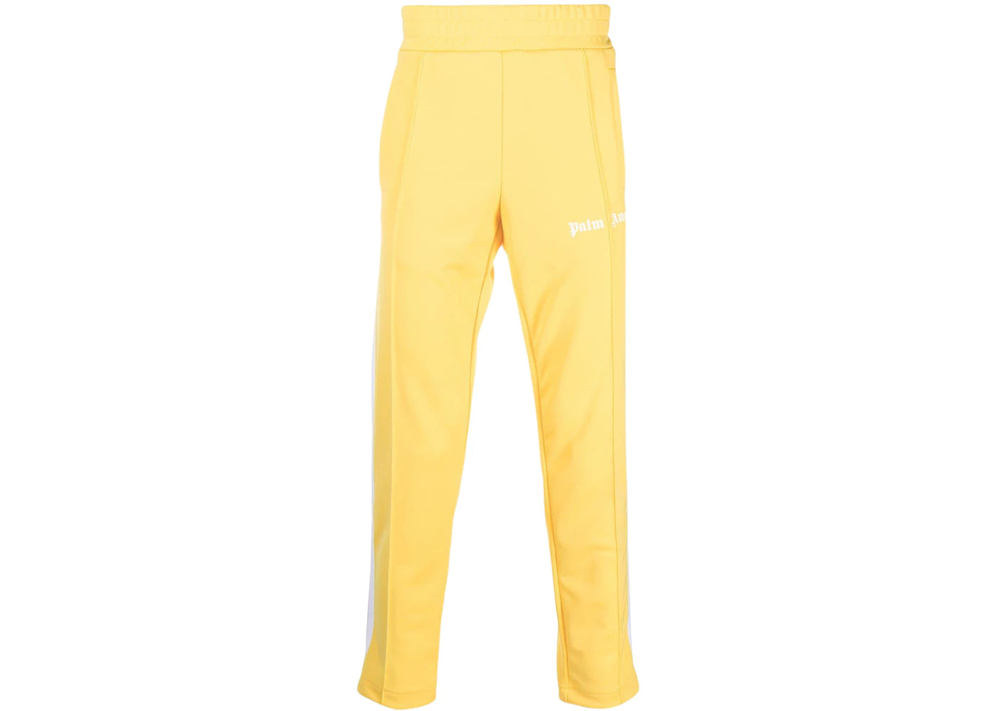 Palm Angels Side Stripe Track Pants Sun Yellow/White