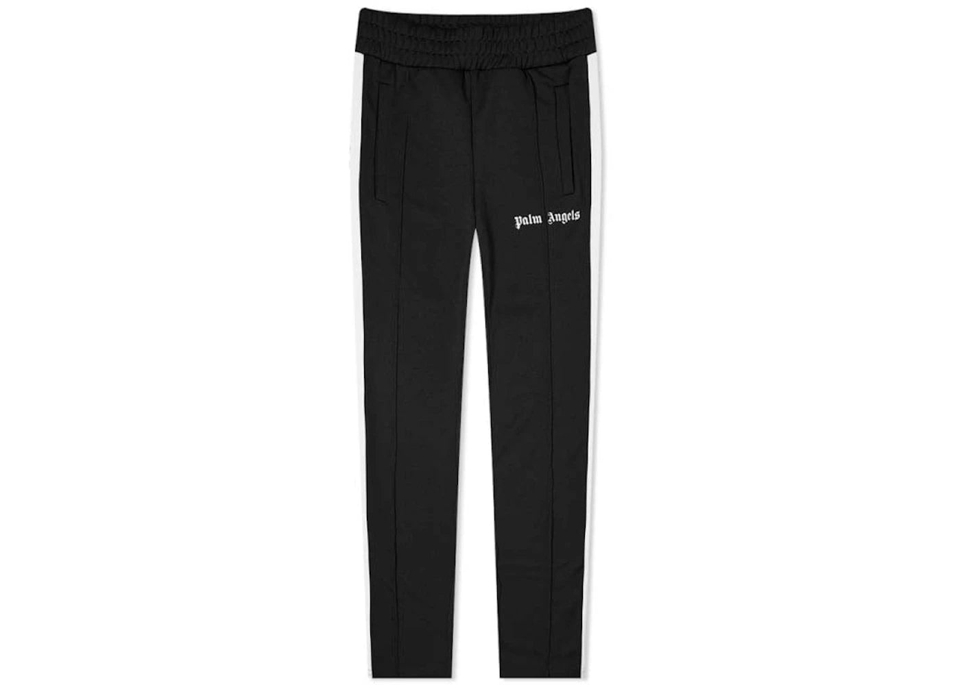 Palm Angels Slim Fit Side Stripe Track Pant Black/White