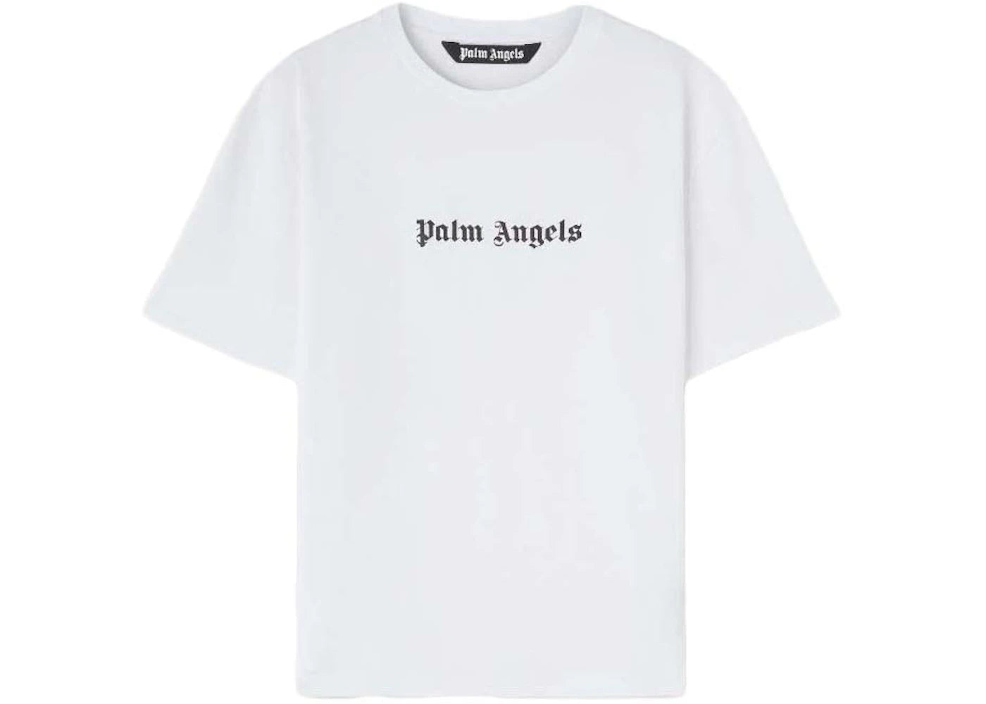 Palm Angels Slim Fit T-Shirt White/Black