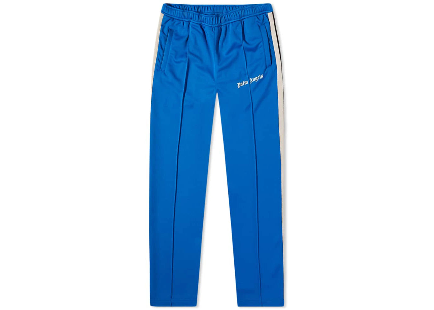 Palm Angels Slim Fit Track Pants Blue/Off White