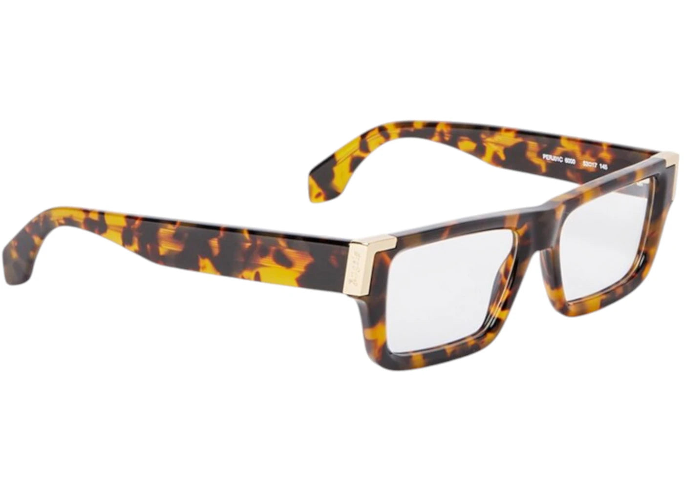 Palm Angels Style 1C Eyeglasses Havana Clear Lens (PERJ01CS25PLA0016000)