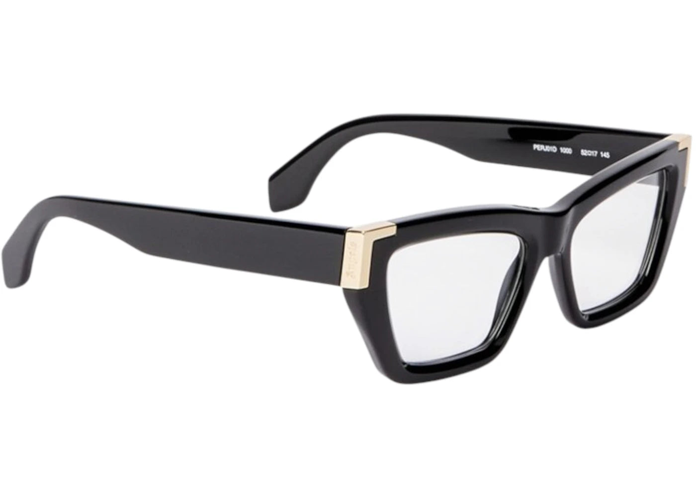 Palm Angels Style 1D Eyeglasses Black Clear Lens (PERJ01DS25PLA0011000)