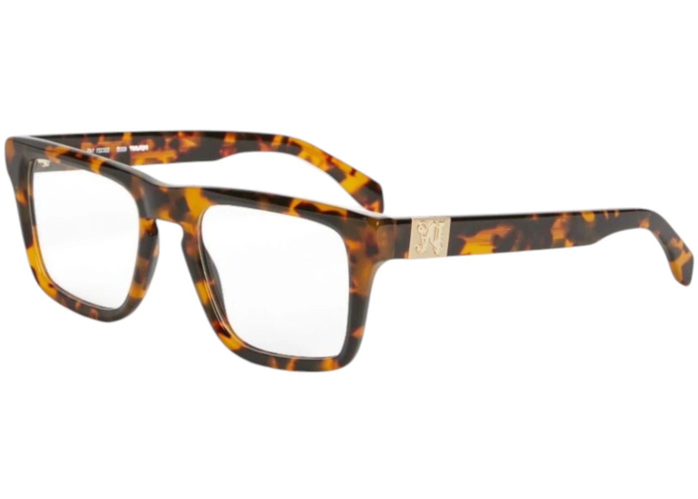 Palm Angels Style 7 Eyeglasses Havana Clear Lens (PERJ007F24PLA0016000)