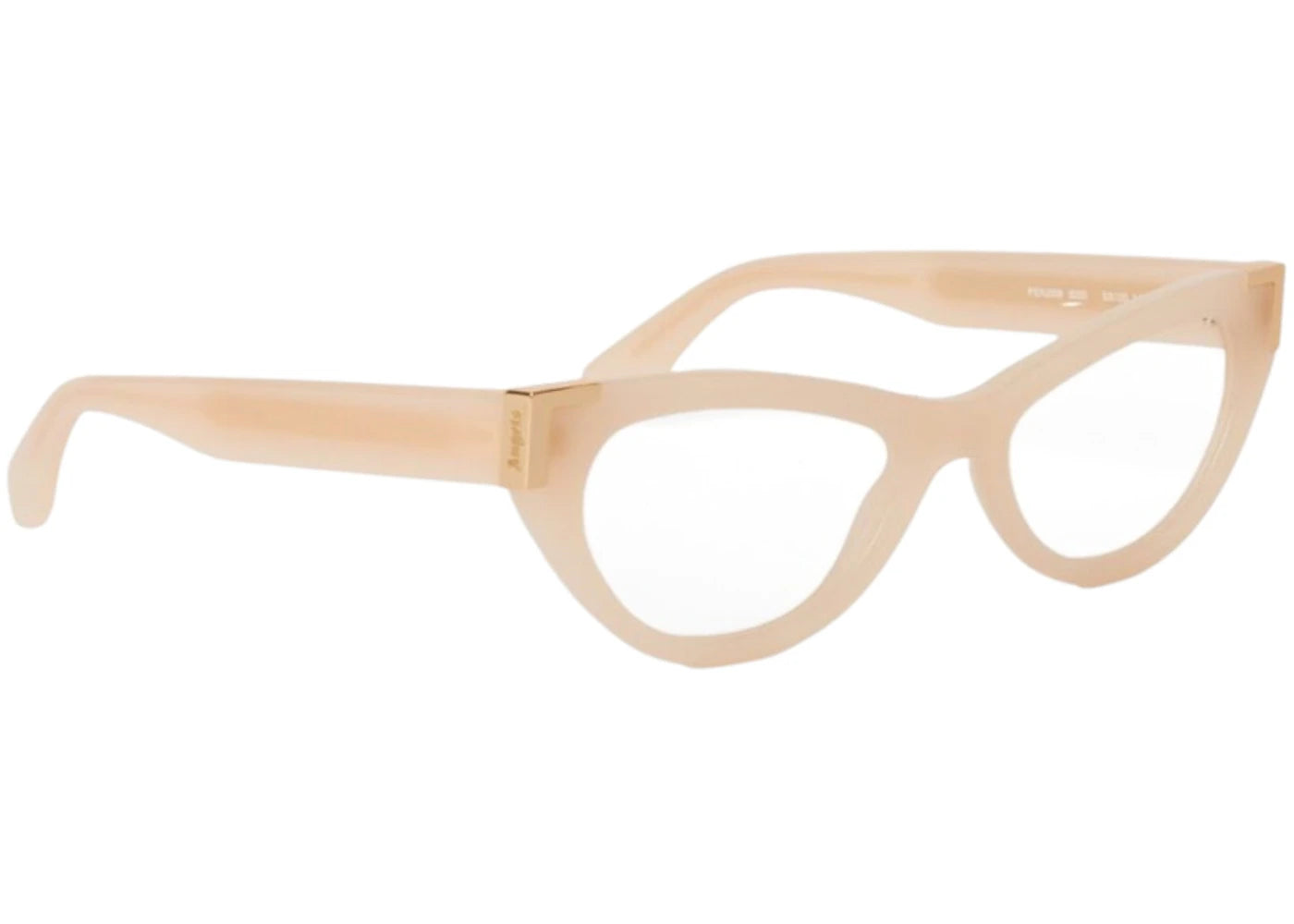 Palm Angels Style 9 Eyeglasses Camel Clear Lens (PERJ009F24PLA0016200)