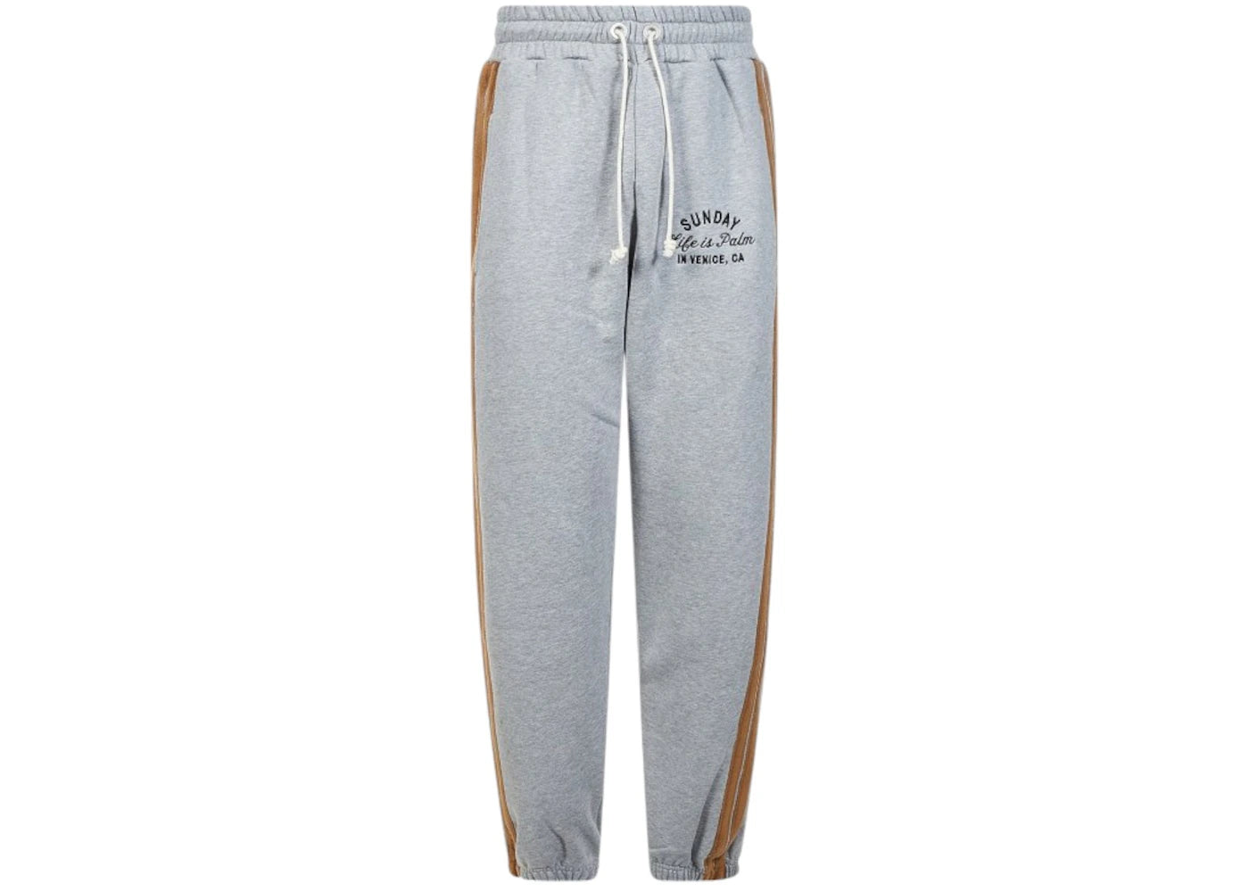 Palm Angels Sunday Sweatpants Melange Grey