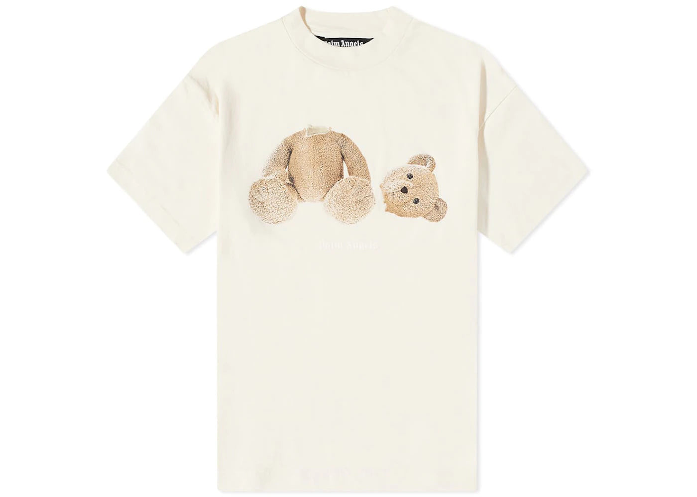 Palm Angels Teddy Bear T-shirt FW22 Butter/Brown