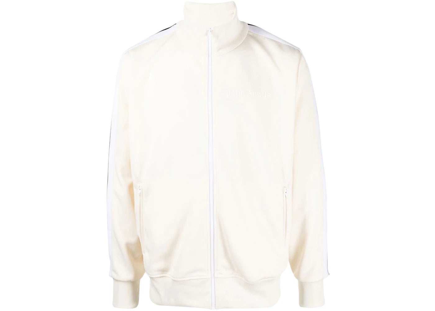 Palm Angels Track Jacket Off White/White/Black