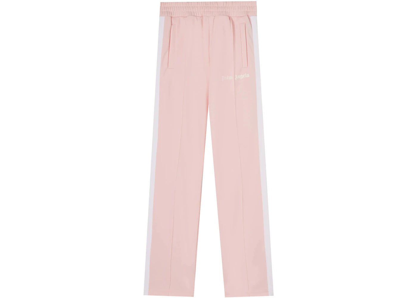 Palm Angels Track Pants Almond Blossom/White