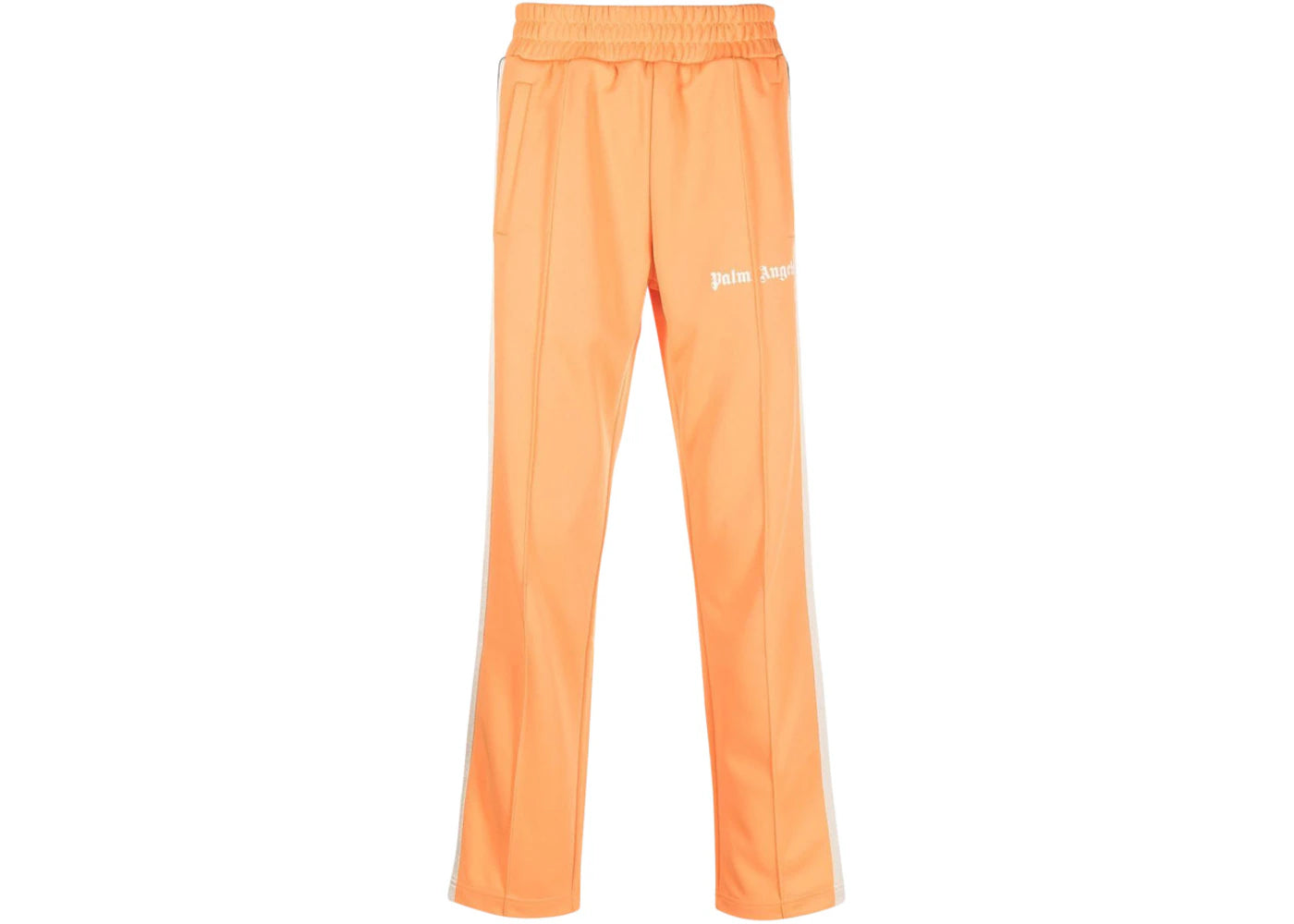 Palm Angels Track Pants Orange/Off-White