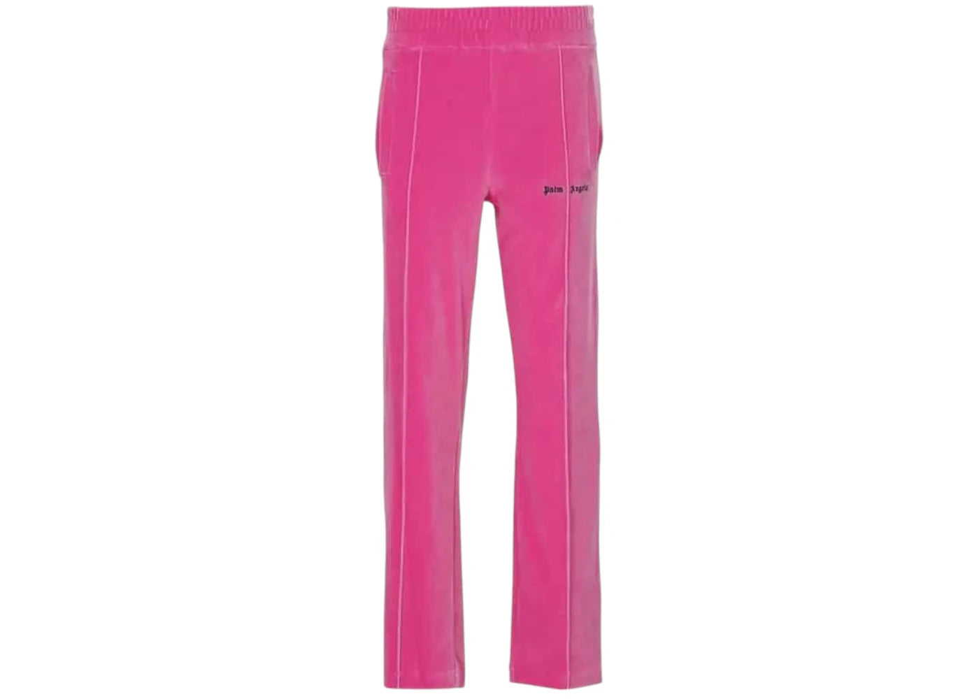 Palm Angels Velvet Track Pants Pink