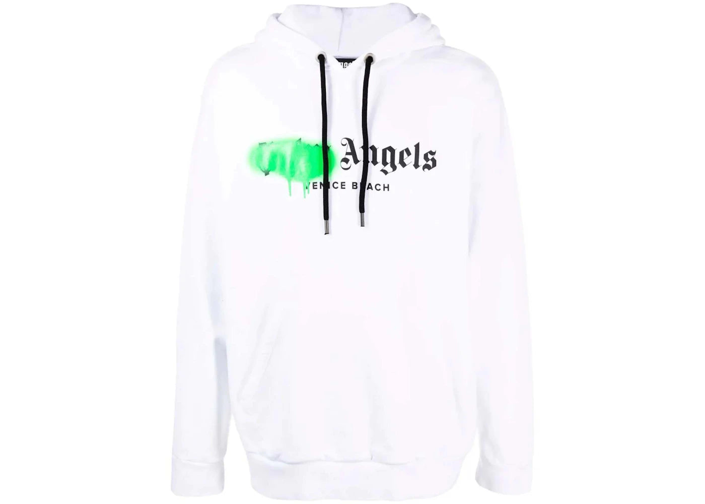 Palm Angels Venice Beach Sprayed Hoodie White