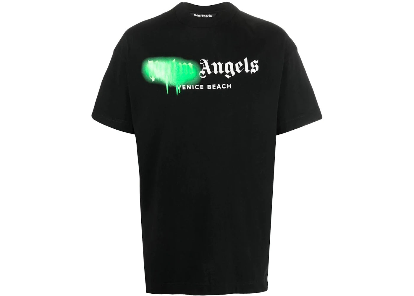 Palm Angels Venice Beach Sprayed Logo T-shirt Black