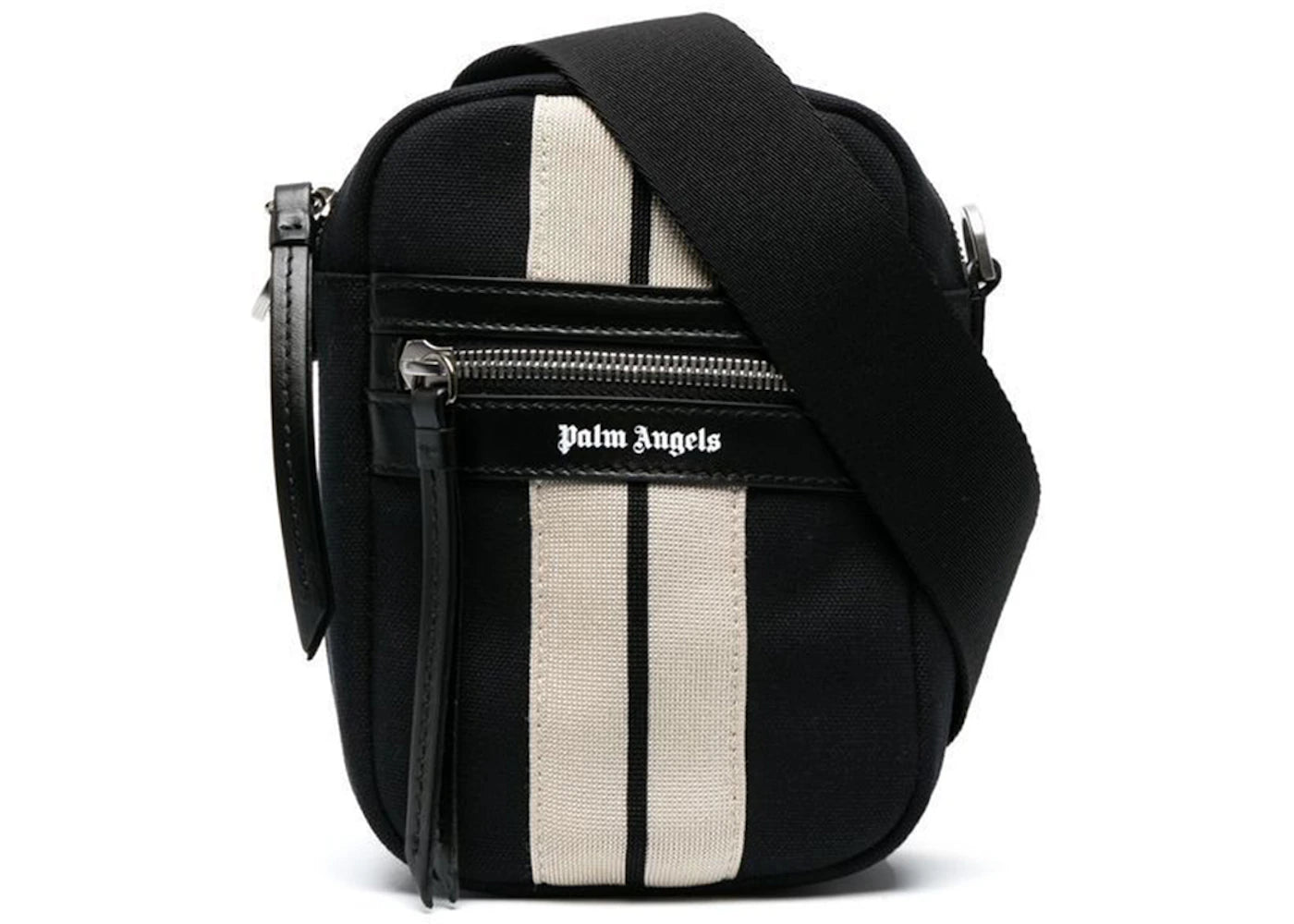 Palm Angels Venice Track Crossbody Bag Black/Off-white