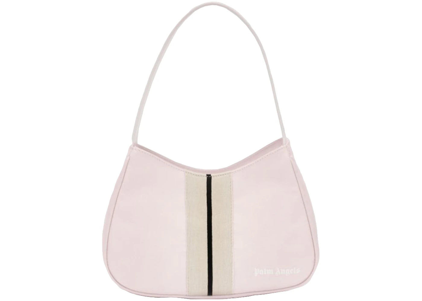 Palm Angels Venice Track Hobo Bag Baby Pink/Off-white