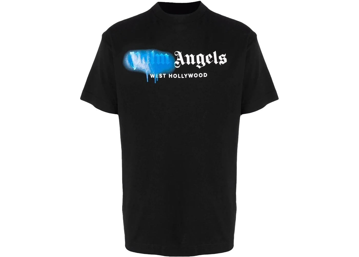 Palm Angels West Hollywood Sprayed Logo T-shirt Black