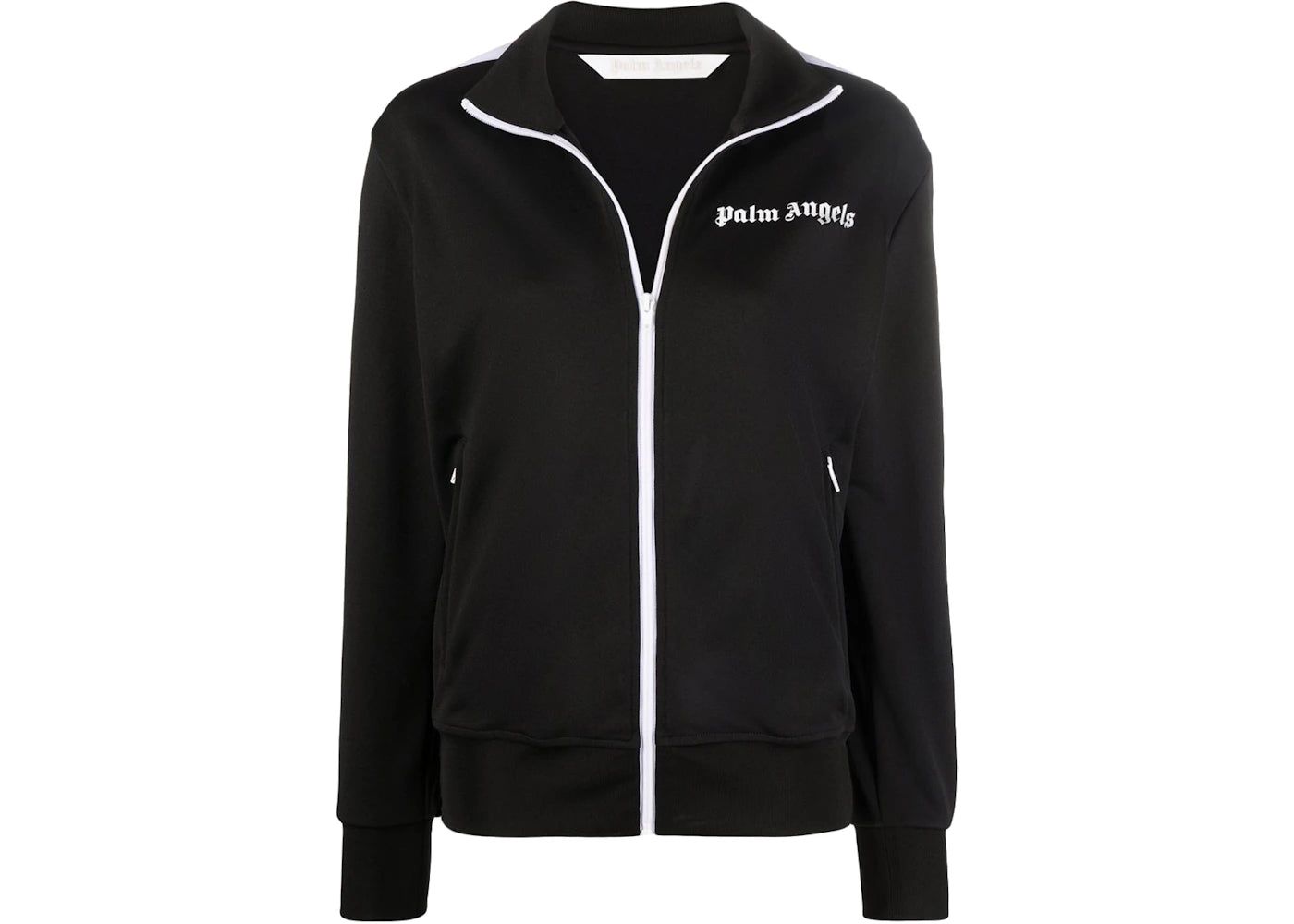 Palm Angels Womens Track Jacket Black/White