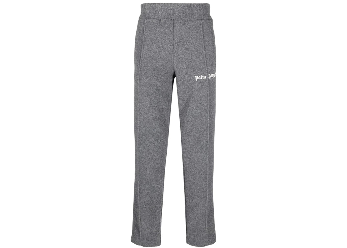 Palm Angels Wool Track Pants Gray/White