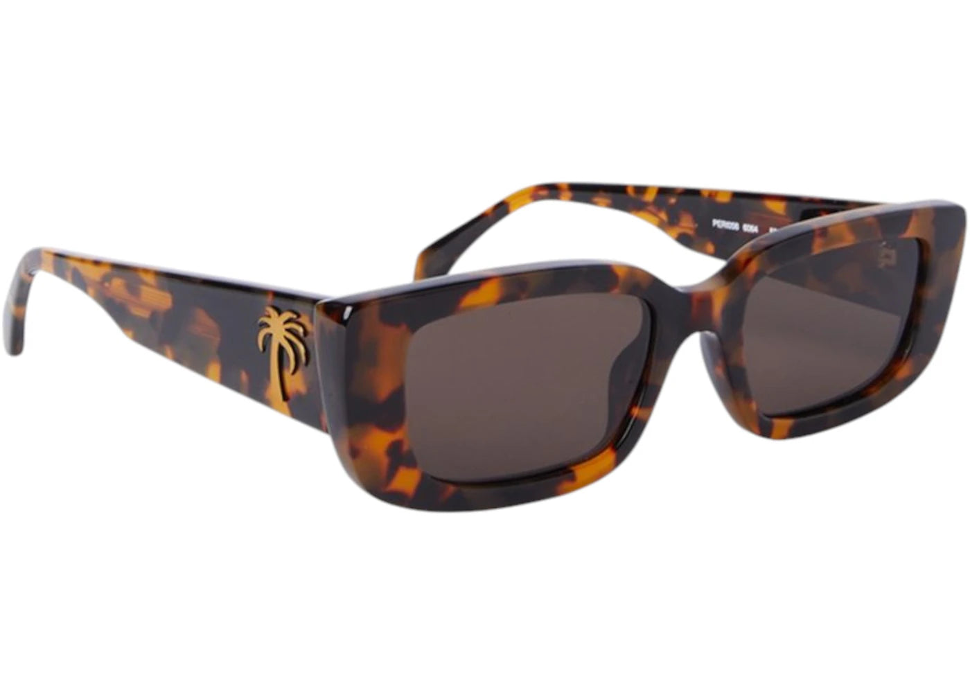Palm Angels Yosemite Sunglasses Havana Brown (PERI056S24PLA0016064)