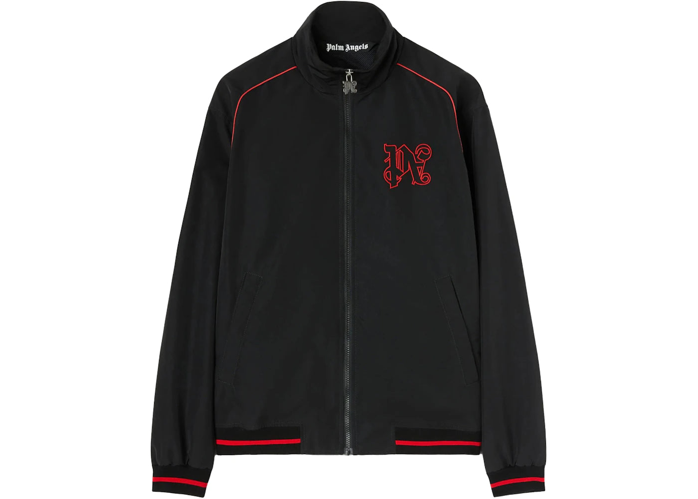 Palm Angels x Moneygram Haas F1 Team Racing Paddock Jacket Black Red