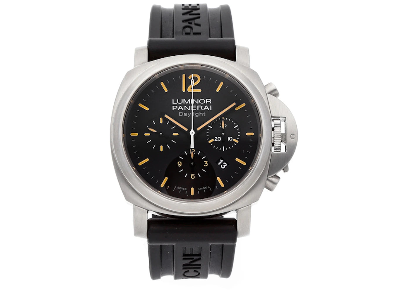 Panerai Luminor Chronograph Daylight Rubber Band PAM 356