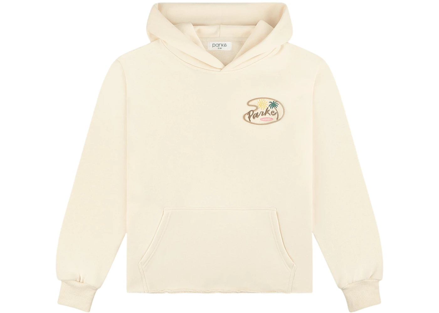 Parke The Bay Side Hoodie Cream