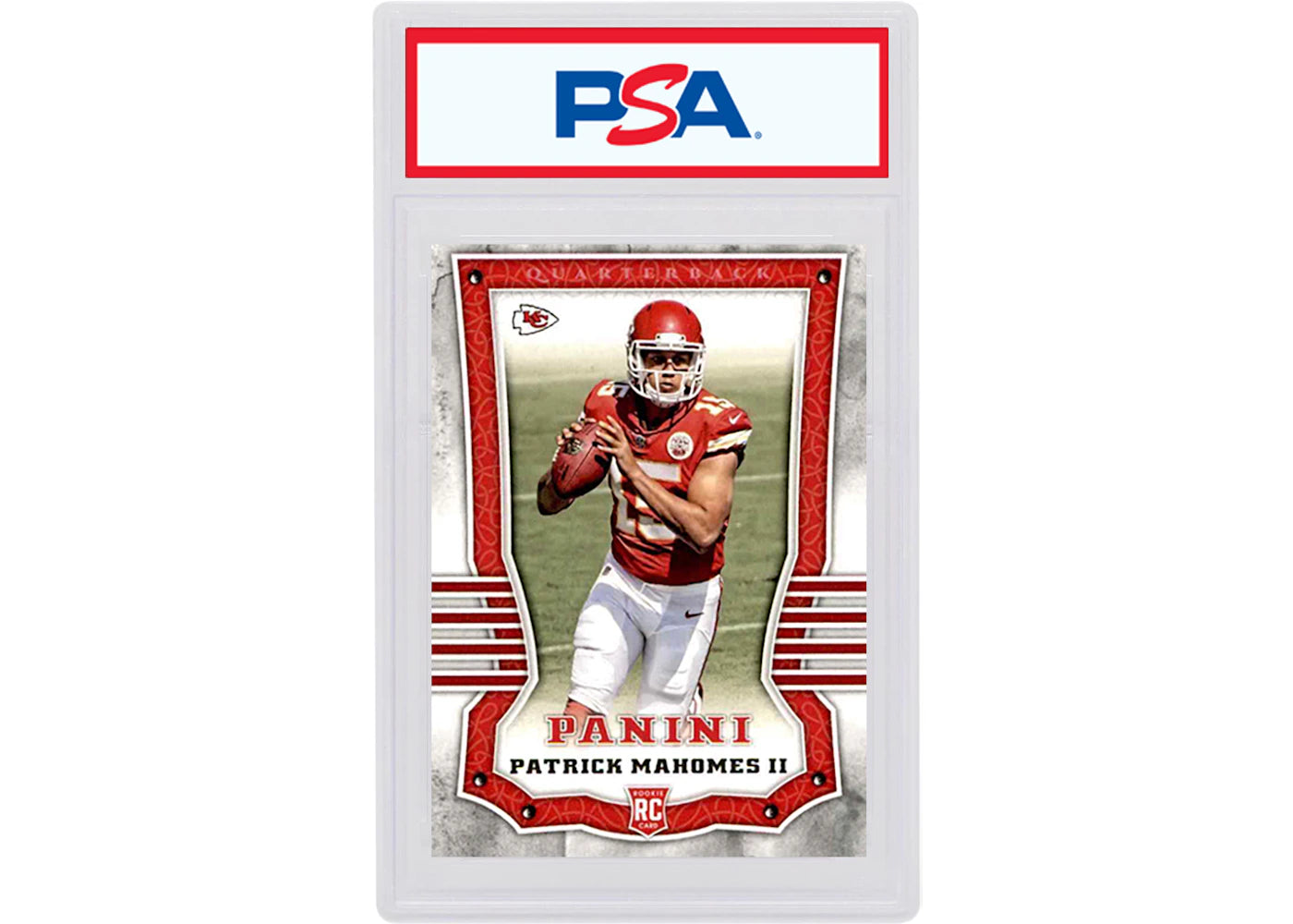 Patrick Mahomes 2017 Panini Rookie #104 (PSA or BGS Graded)