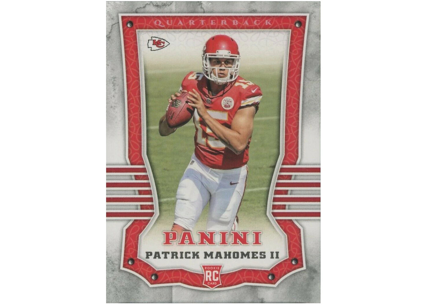 Patrick Mahomes 2017 Panini Rookie #104 (Ungraded)