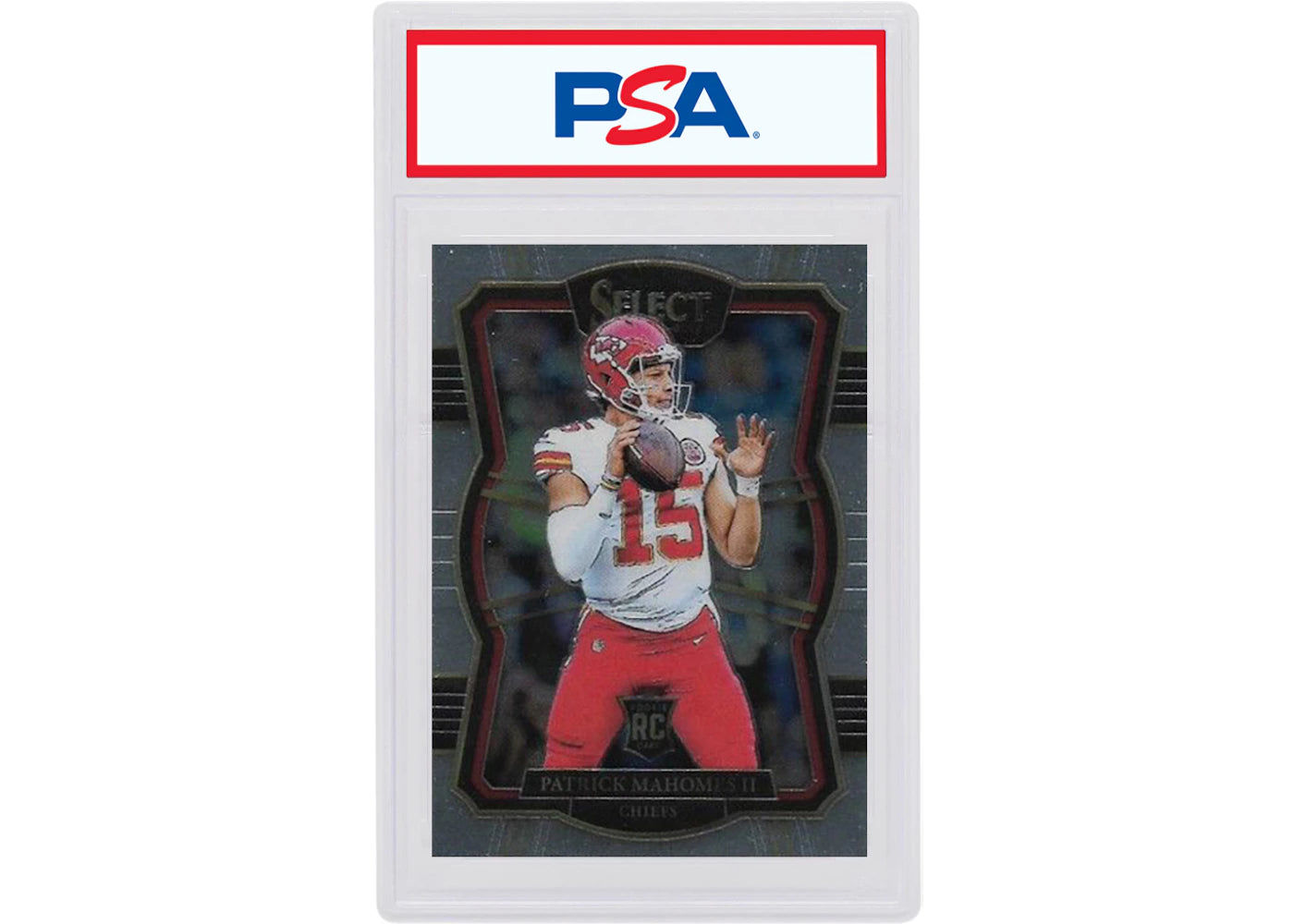 Patrick Mahomes 2017 Panini Select Rookie #103 (PSA or BGS Graded)