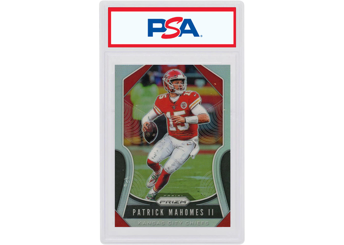 Patrick Mahomes 2019 Panini Prizm Silver #210 (PSA or BGS Graded)