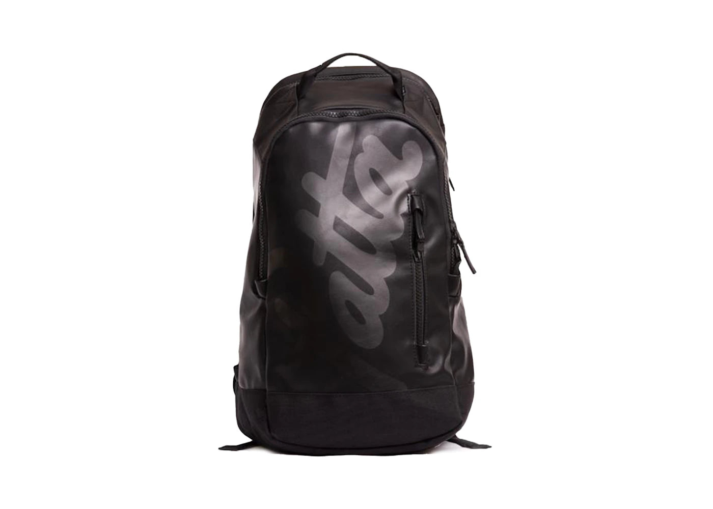 Patta Faux Leather Backpack Black