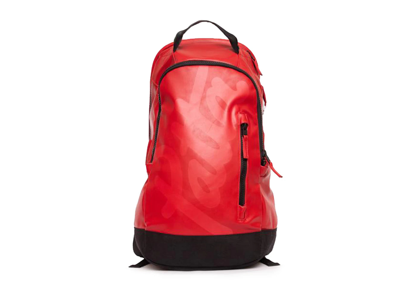 Patta Faux Leather Backpack High Risk Red