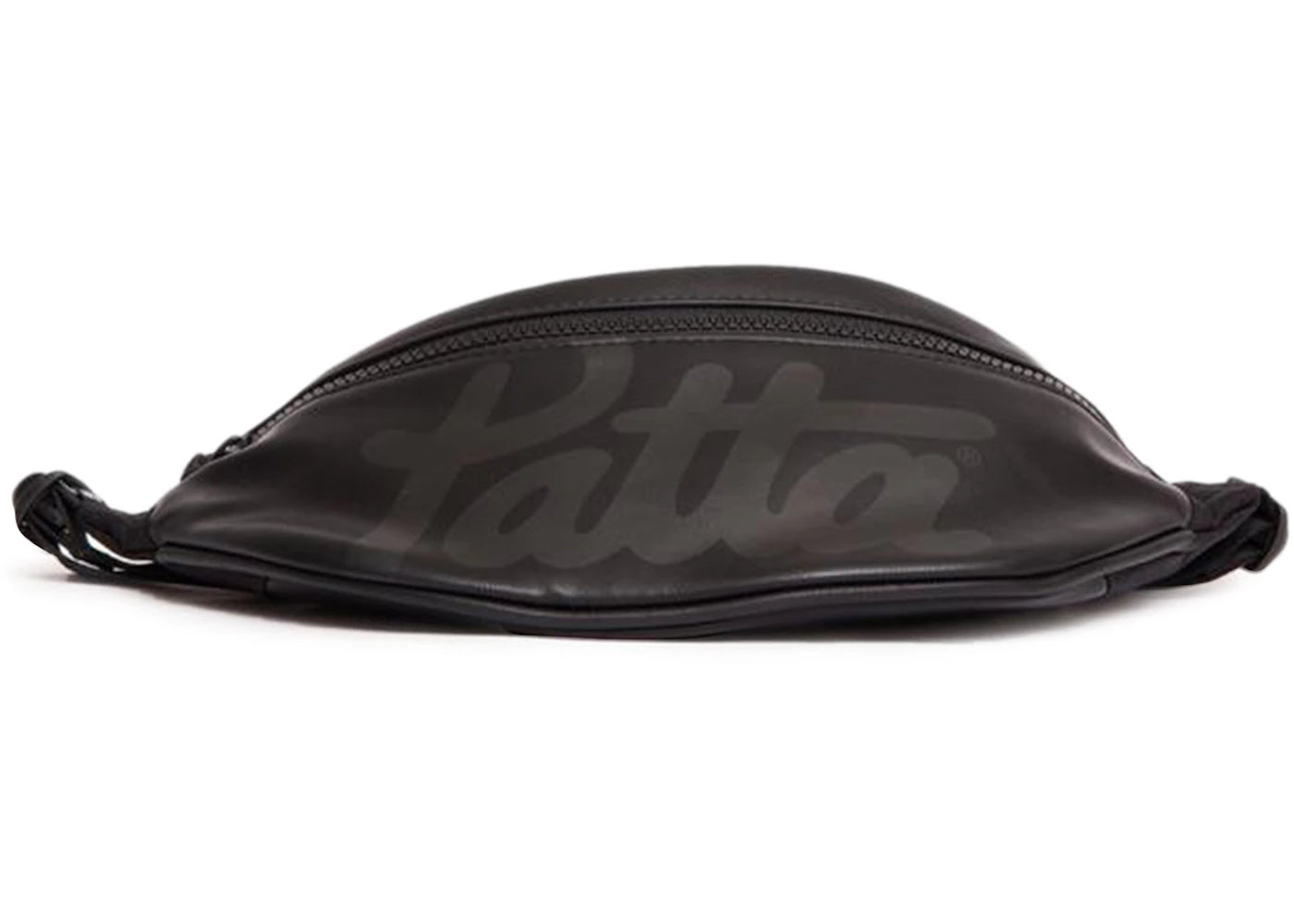 Patta Faux Leather Waist Bag Black