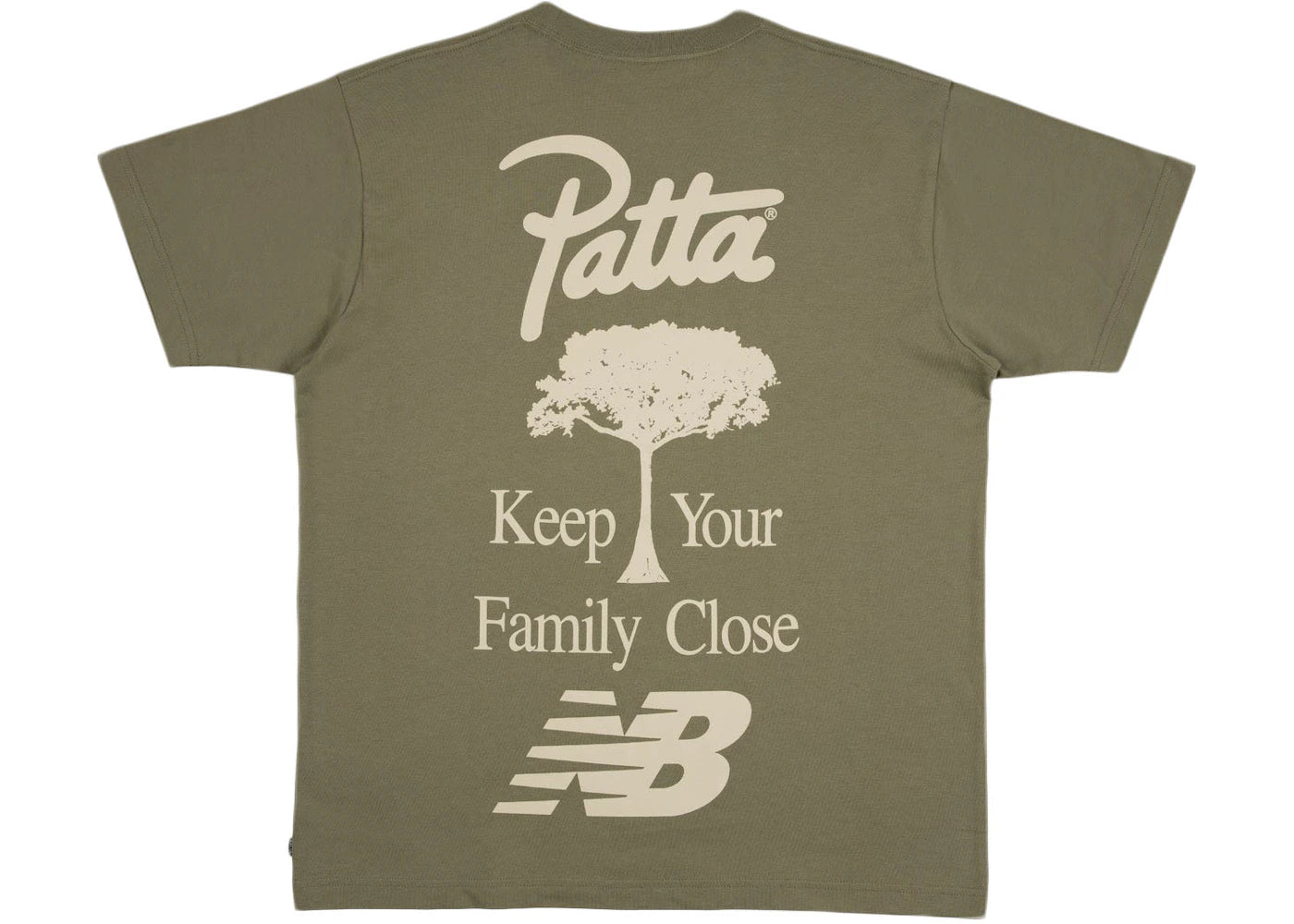 Patta New Balance Family T-shirt Oil Green