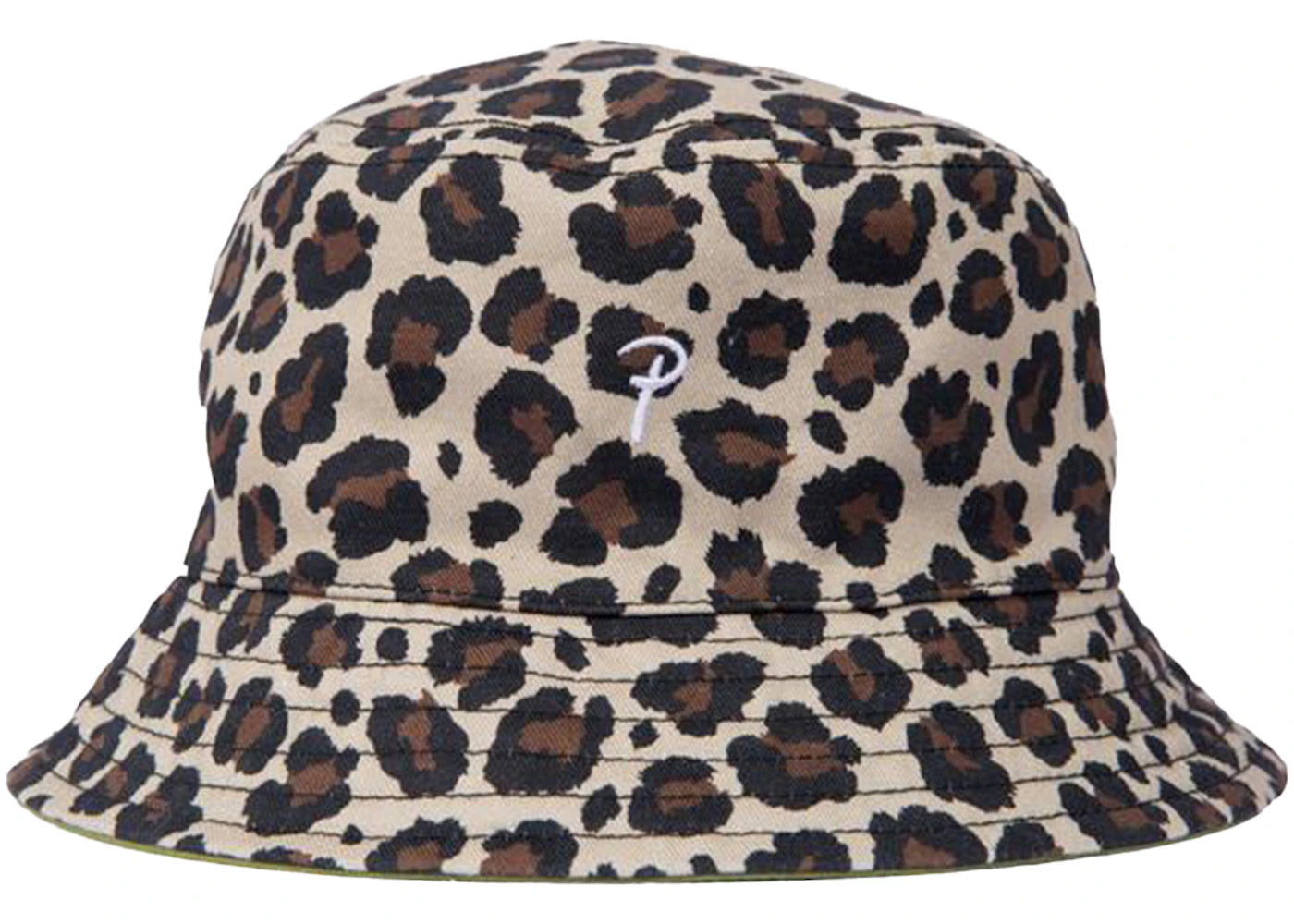 Patta Reversible Bucket Hat Classic Leopard Calliste Green