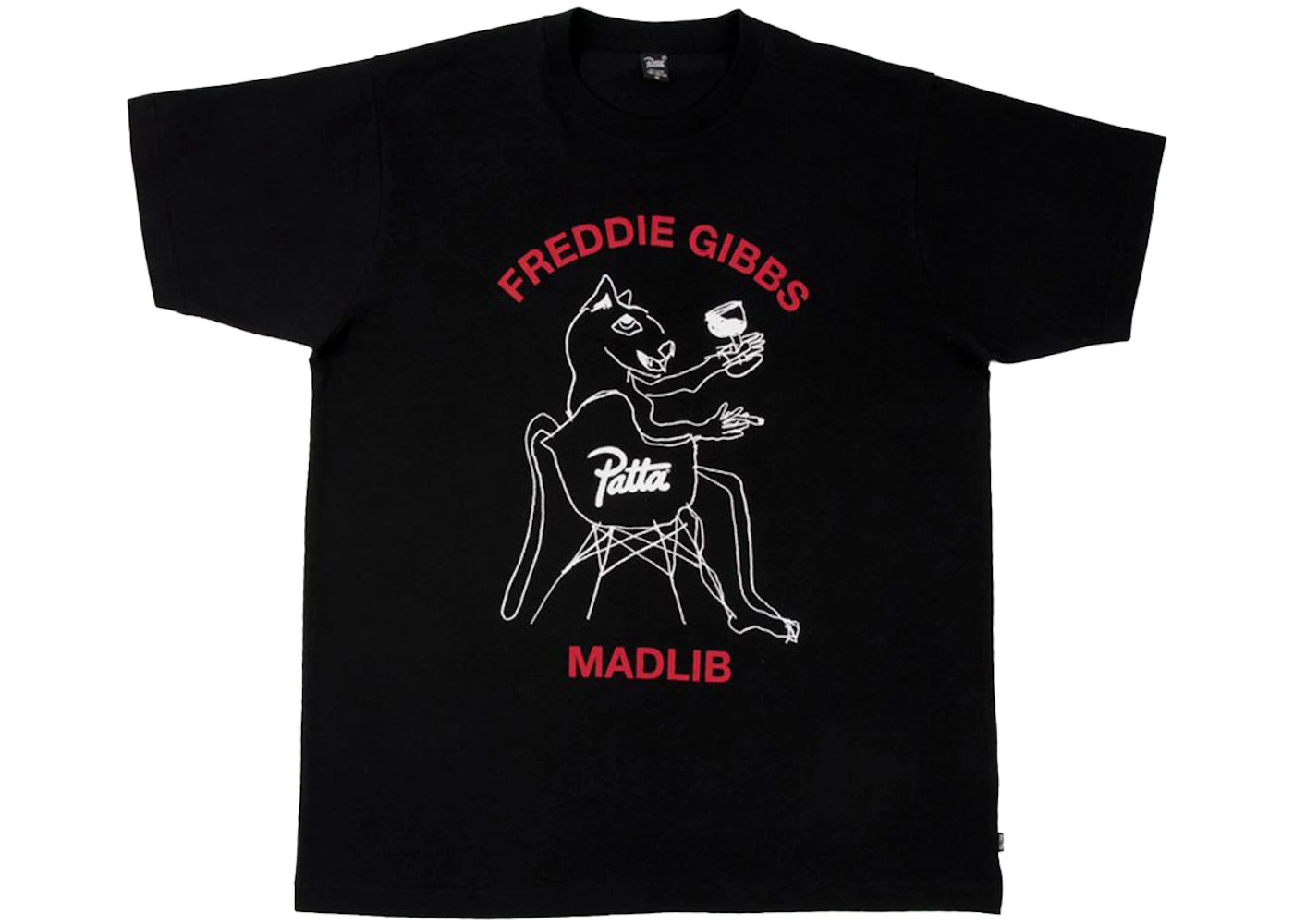 Patta Soundsystem X Freddie Gibbs & Madlib T-shirt Black