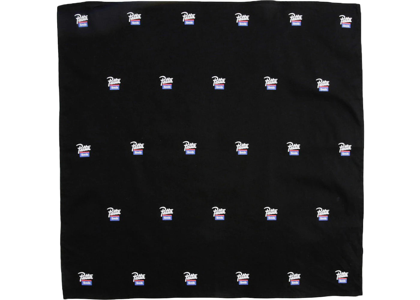 Patta Soundsystem x Smib Allover Printed Bandana Black