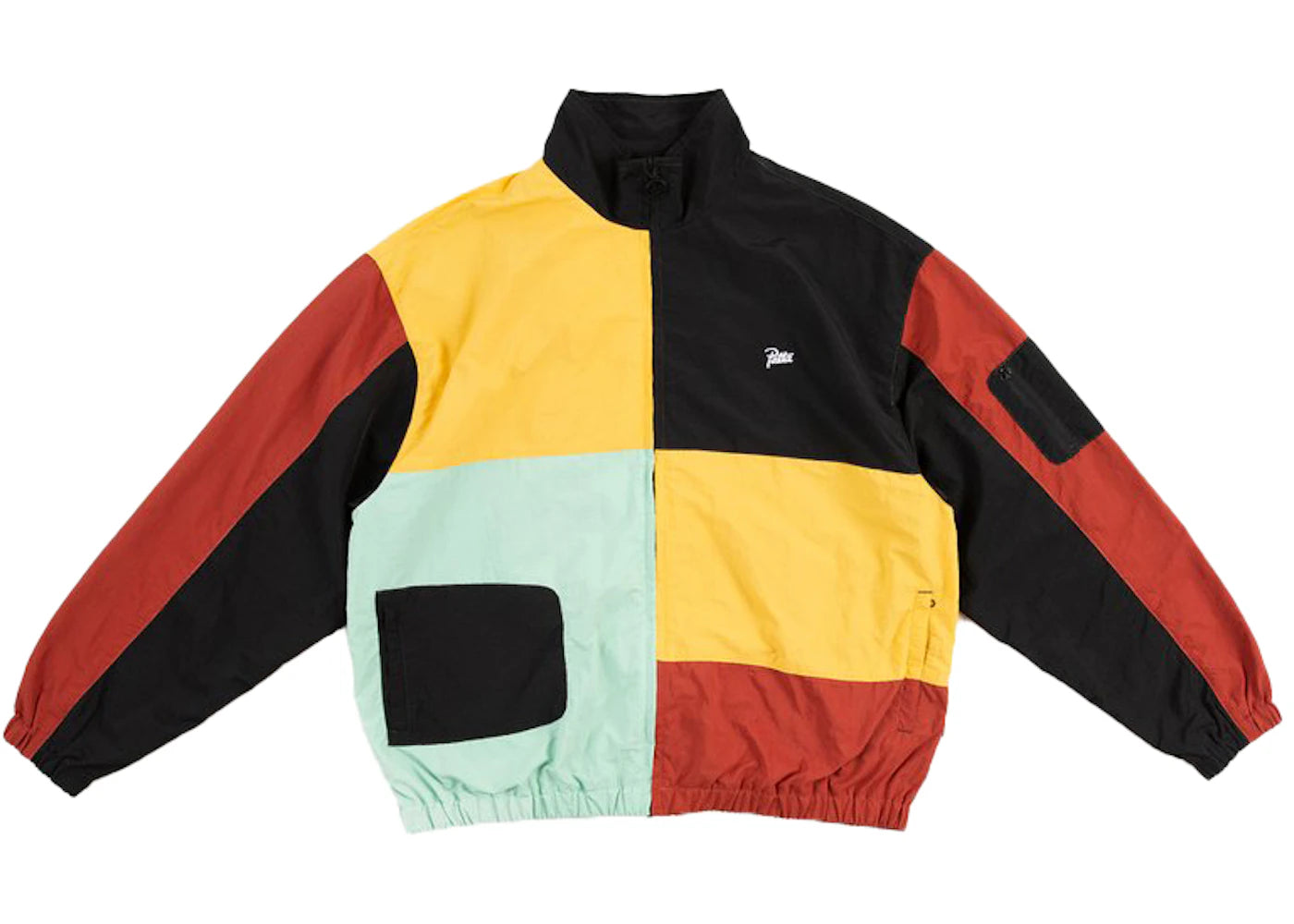 Patta Soundsystem x Yussef Dayes Panel Relaxed Tracksuit Black Multi