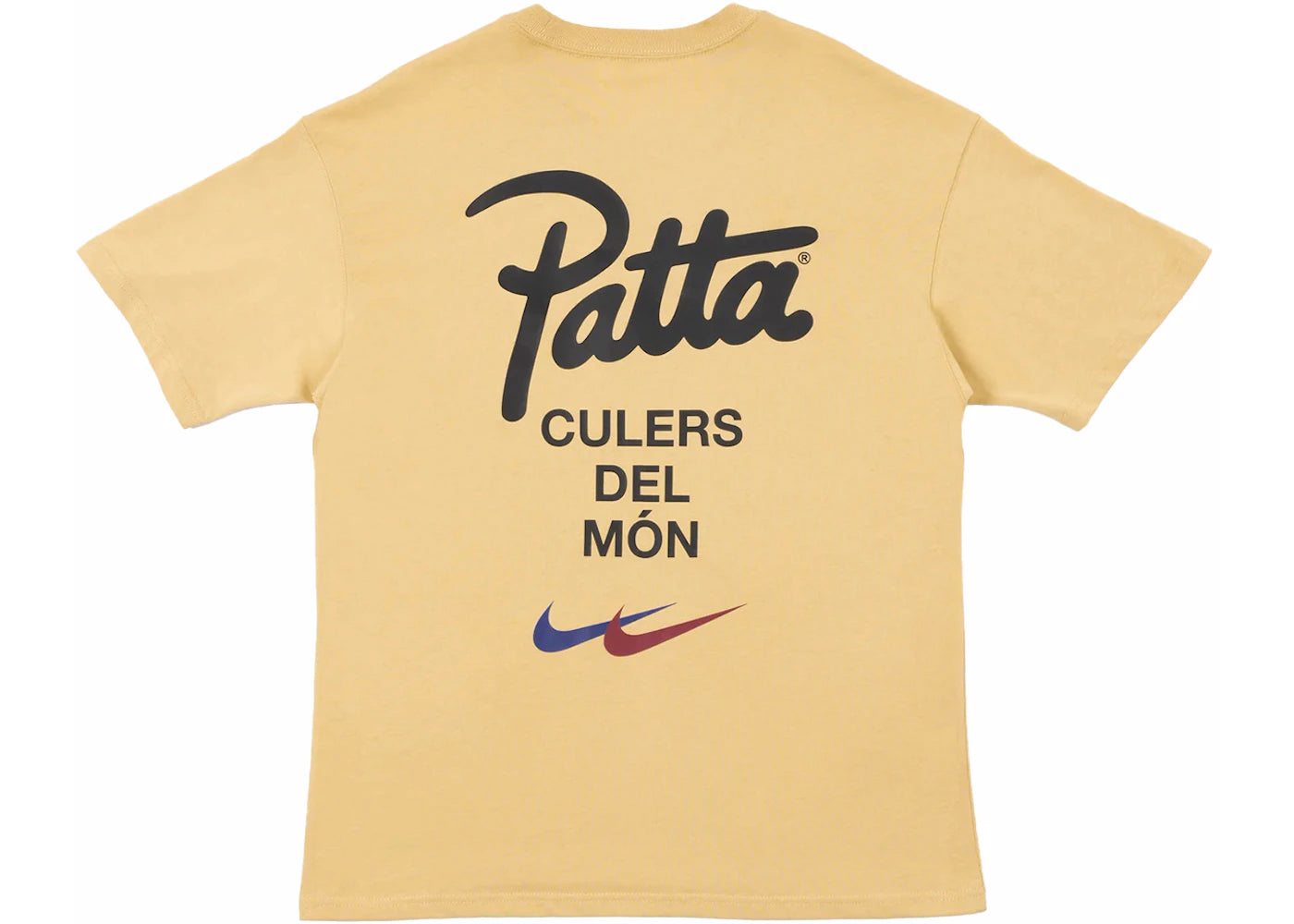 Patta x Barcelona FC Culers del Món T-shirt Sesame