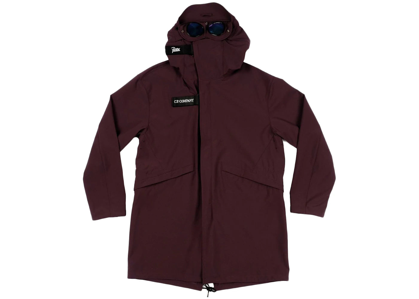 Patta x C.P. Company Fishtail Parka Raisin