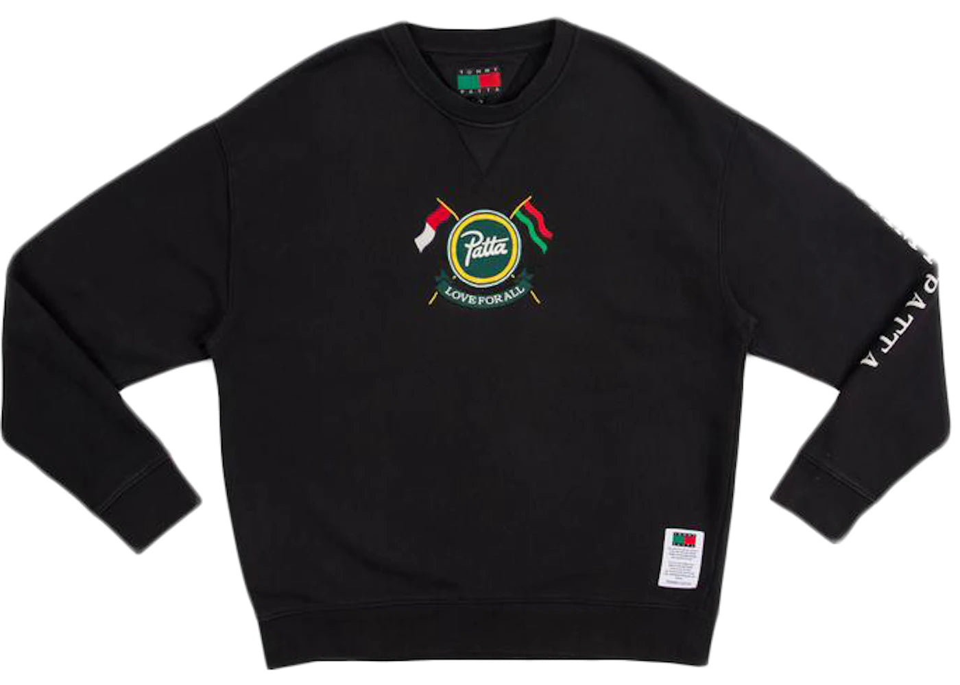 Patta x Tommy Jeans Crewneck Sweatshirt Black