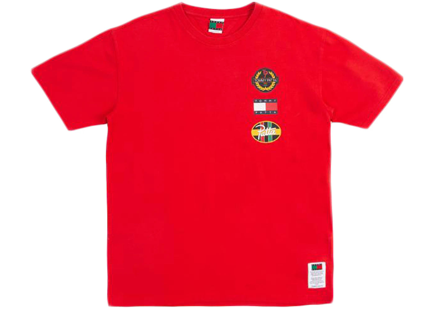 Patta x Tommy Jeans Flag T-shirt High Risk Red