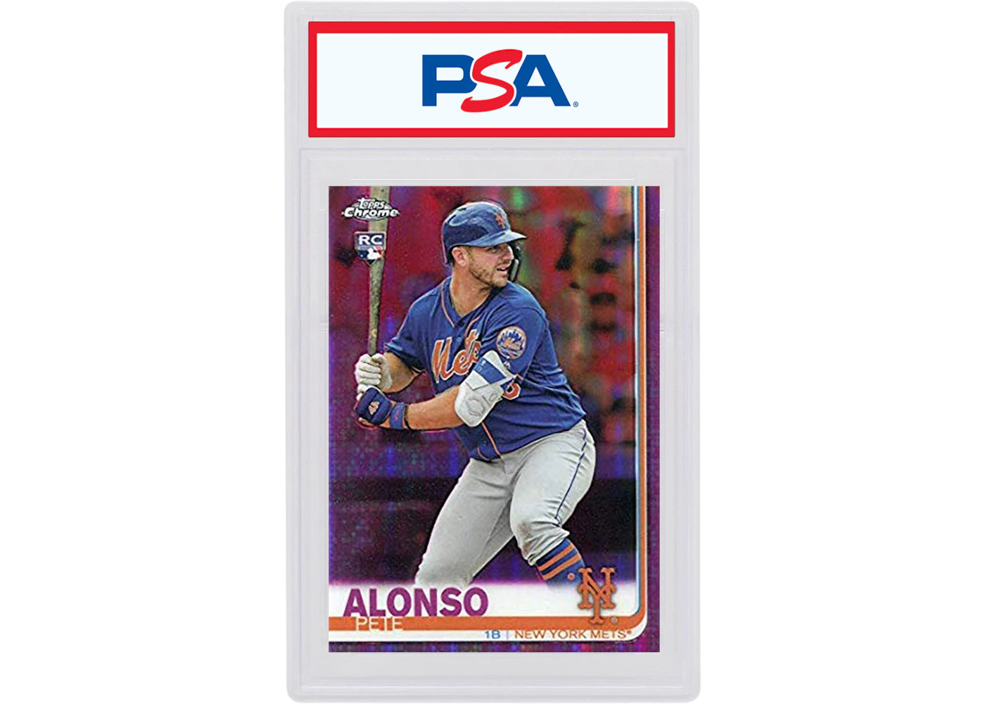 Pete Alonso 2019 Topps Chrome Rookie Pink #204 (PSA or BGS Graded)