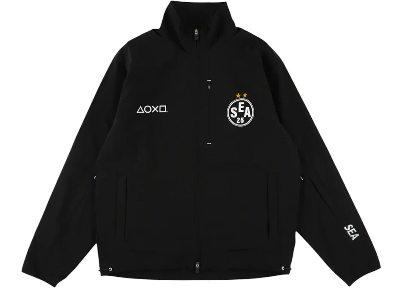 Playstation x Wind and Sea Tech Jacket Black
