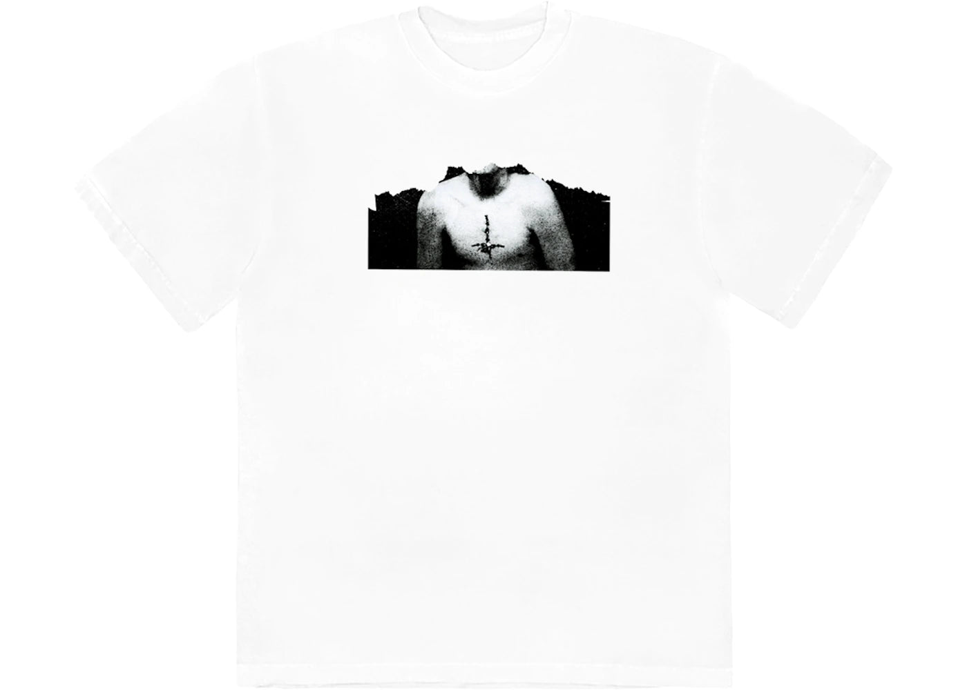 Playboi Carti Black Leather Devil T-shirt White