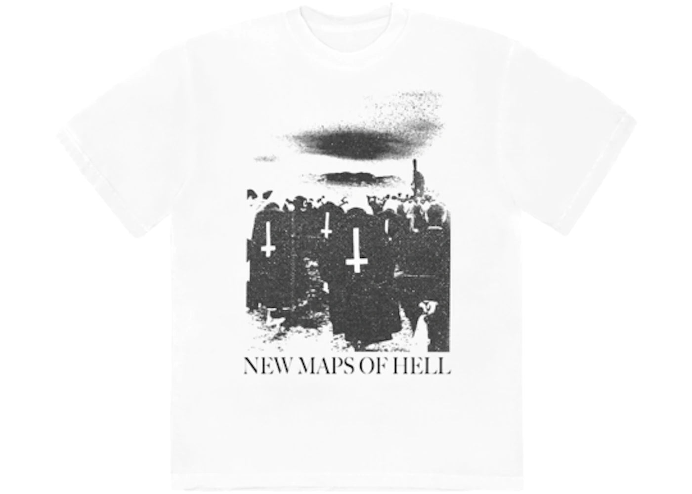 Playboi Carti New Maps Of Hell Poppy Tee White