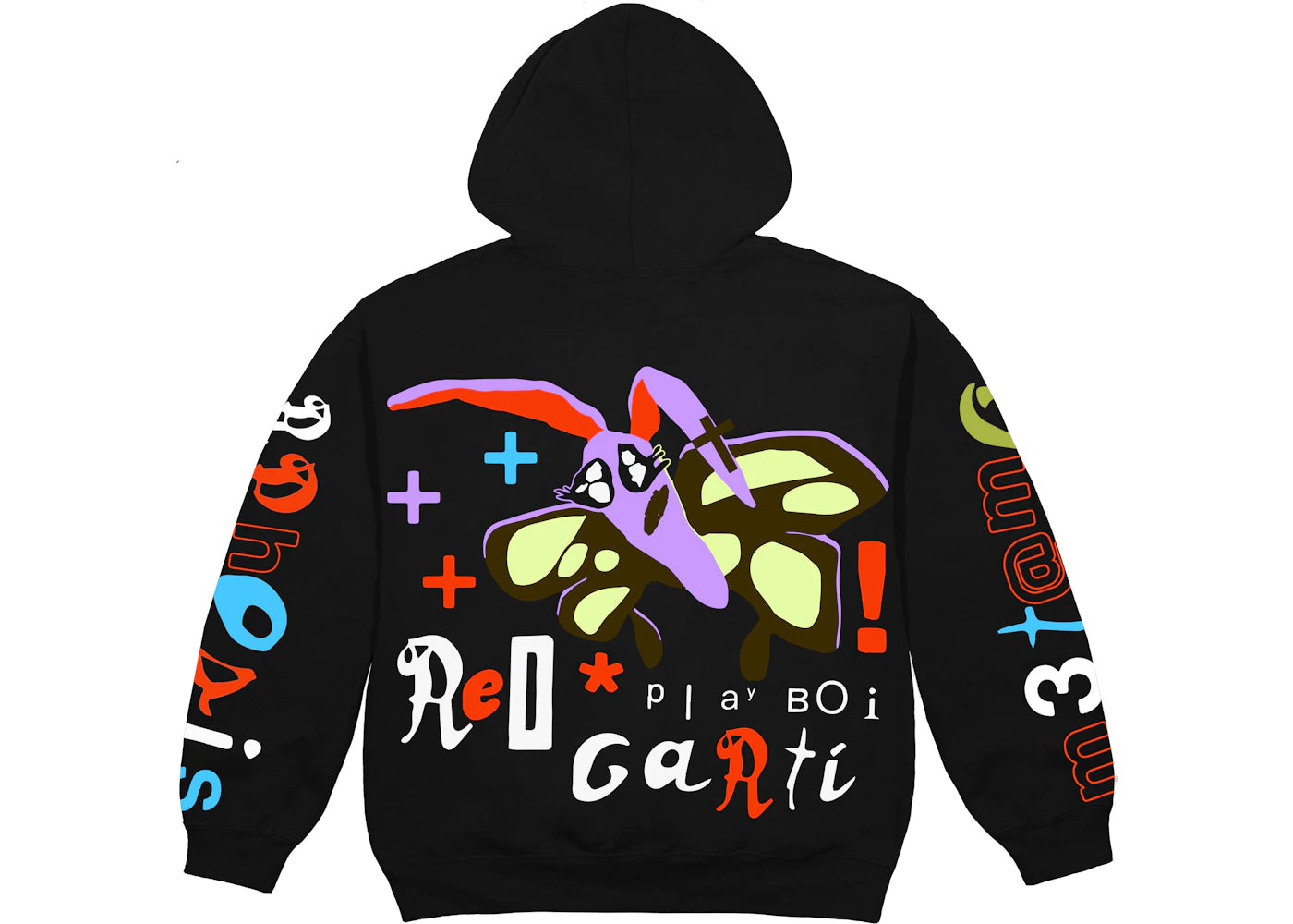 Playboi Carti x CPFM 4 WLR M3tamorphosis Hoodie Black